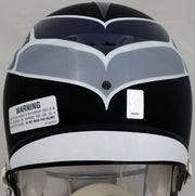 Russell Wilson Autographed Seattle Seahawks Matte Black Speed Full Size Replica Helmet In Green RW Holo Stock #145844