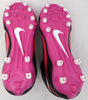 Russell Wilson Autographed Pink Nike Cleats Shoes Seattle Seahawks RW Holo Stock #130718