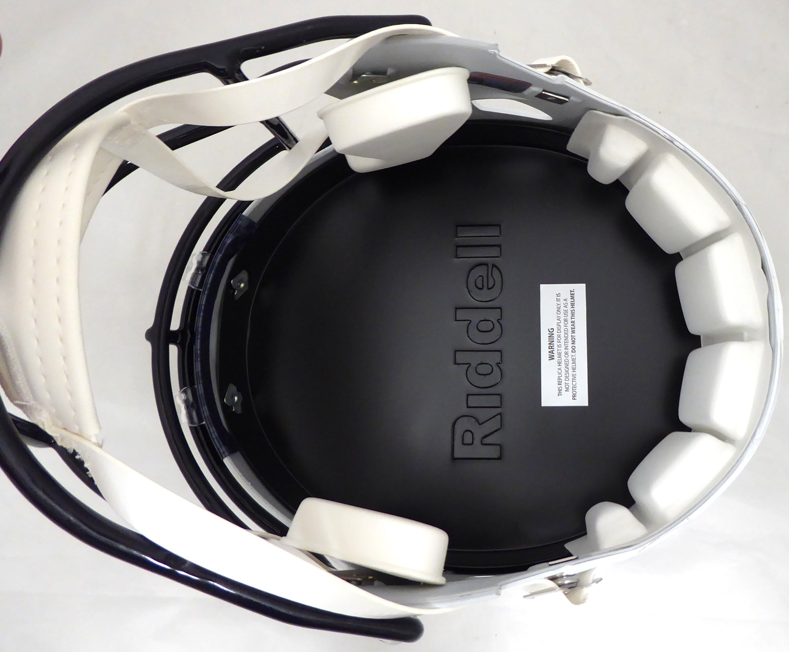 Russell Wilson Autographed Seattle Seahawks Flat Matte White Full Size Speed Replica Helmet RW Holo Stock #178958