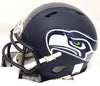 Russell Wilson Autographed Seattle Seahawks Speed Mini Helmet In Green RW Holo Stock #179111